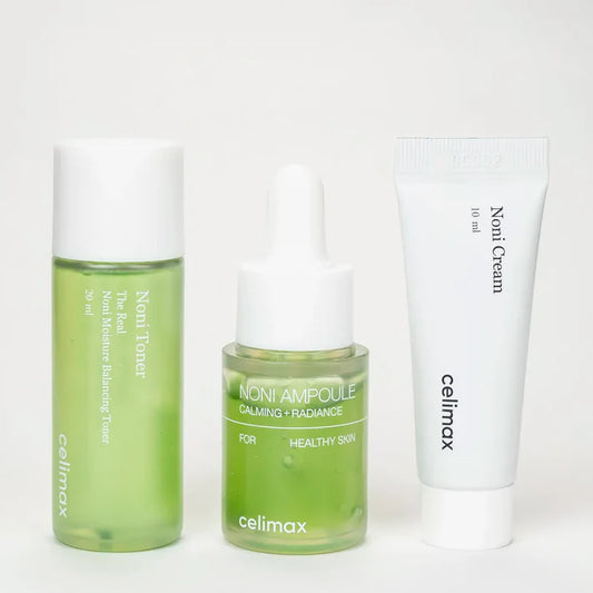 Celimax The Real Noni Starter Kit – Rutina Antioxidante en 3 Pasos (Tamaño Viaje)
