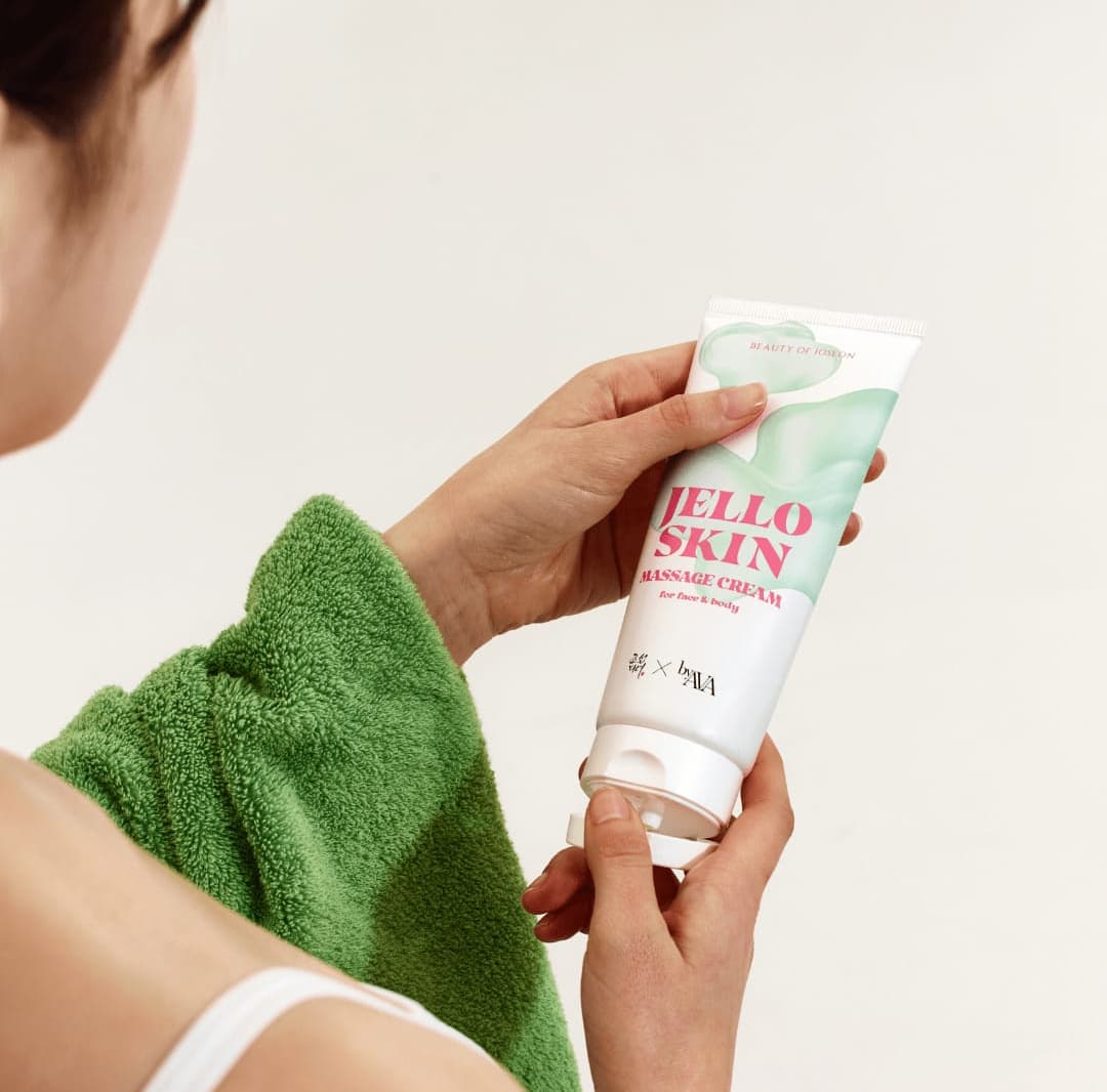 JELLOSKIN Massage Cream For Face and Body 200ml (6.76 fl. oz)