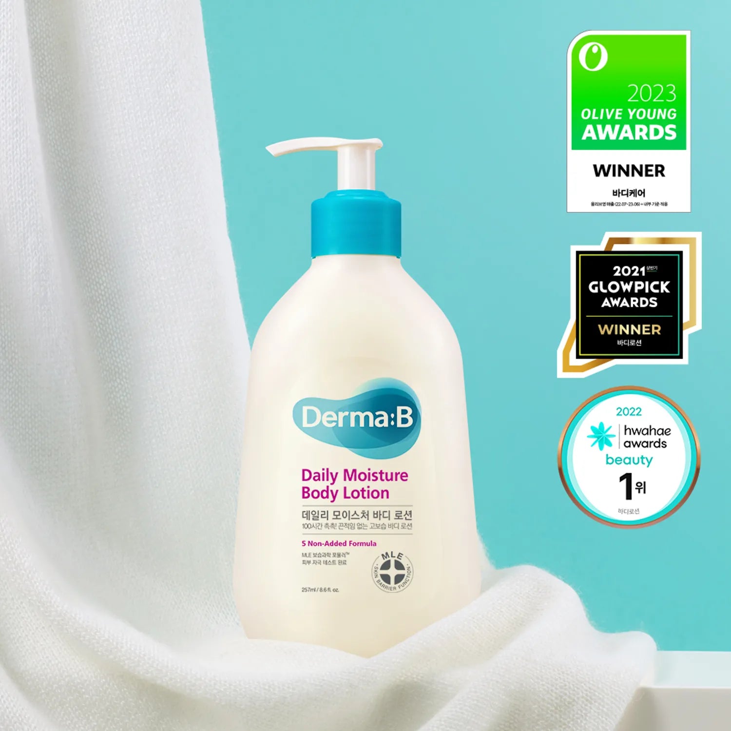 Derma:B Daily Moisture Body Lotion (257 ml)