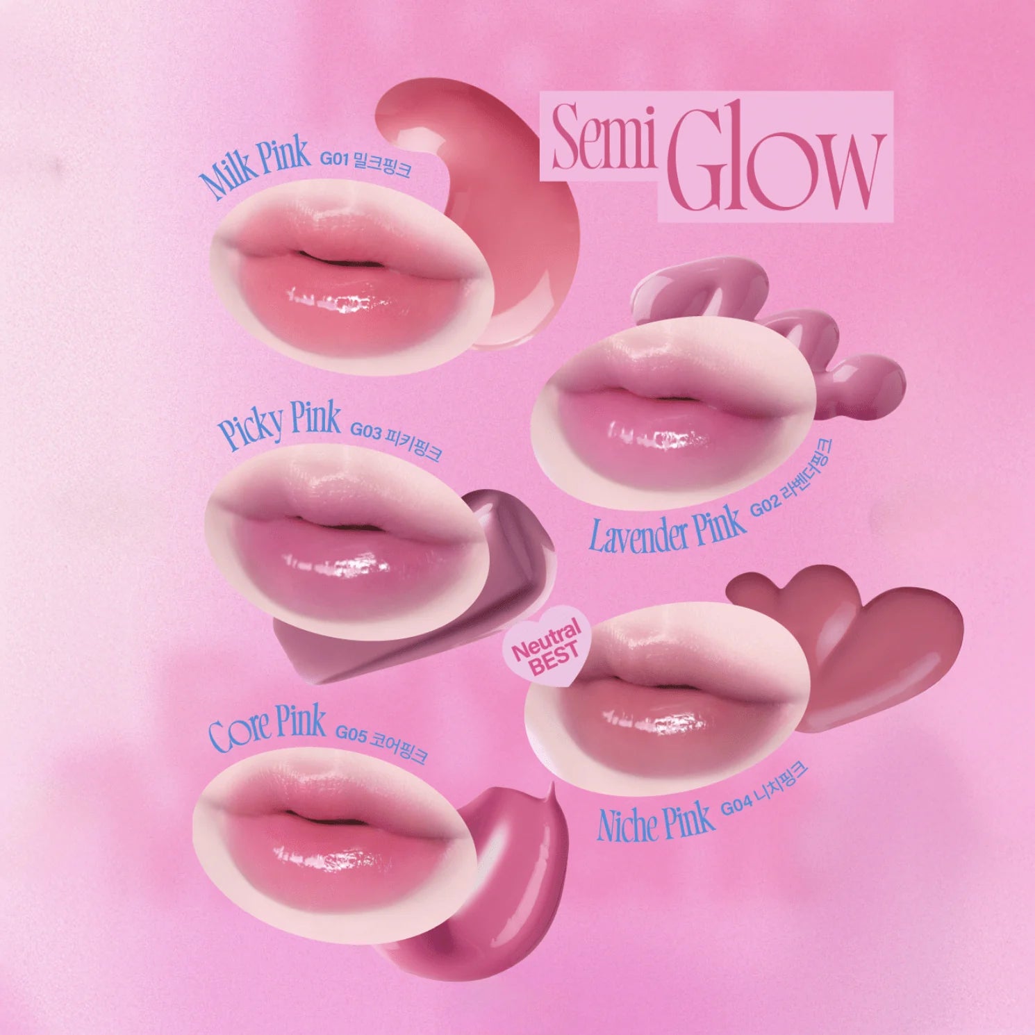 fwee – Pink Obsession Stay Fit Lip Tint (Niche Pink) – BUKURI