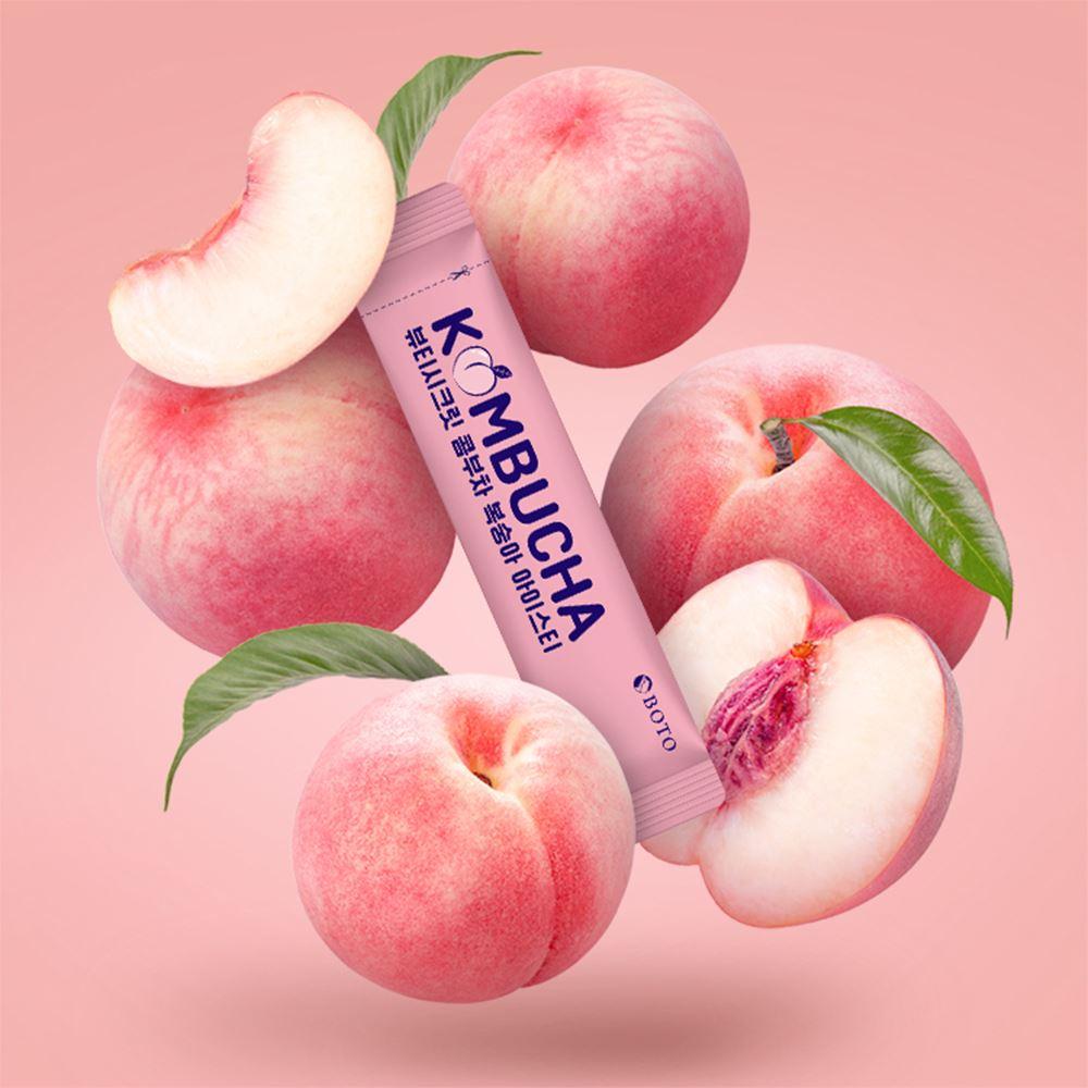 Beauty Secret Kombucha Peach Ice Tea – 5g x 30 sticks