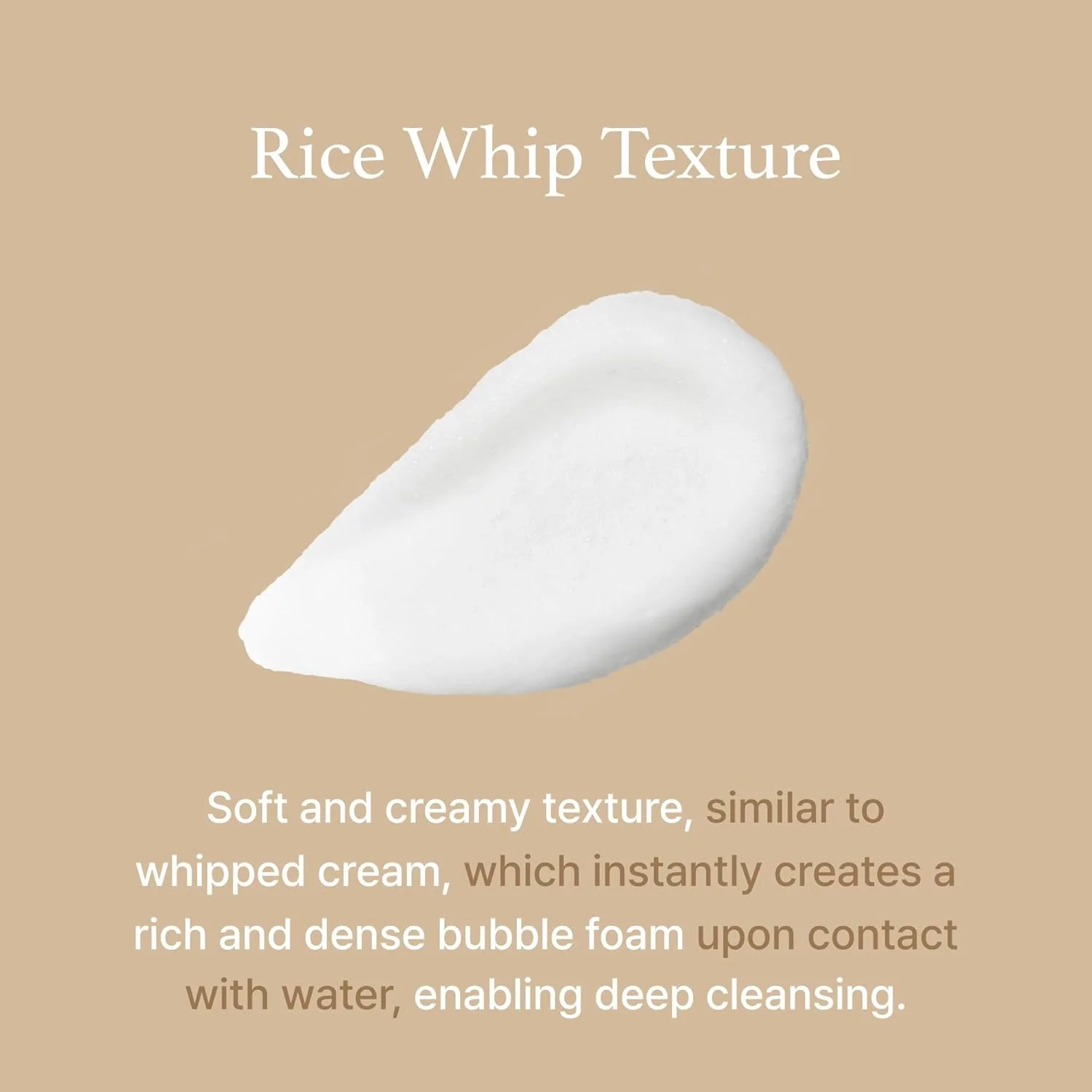 IM FROM Rice Whip Facial Cleanser (150ml)