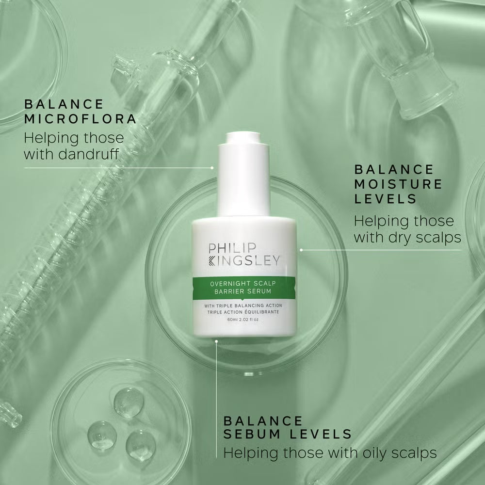 Philip Kingsley – Overnight Scalp Barrier Serum with Triple Balancing Action [60 ml]