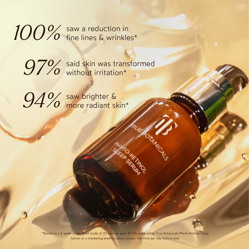 True Botanicals Phyto-Retinol Anti-Aging Sleep Serum 30ml