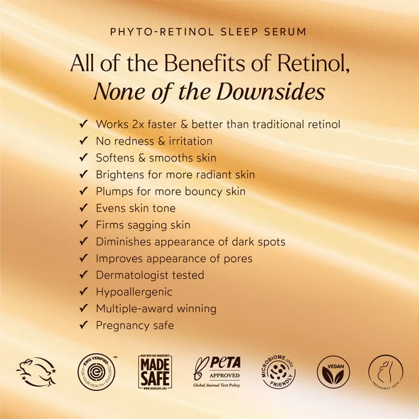 True Botanicals Phyto-Retinol Anti-Aging Sleep Serum 30ml