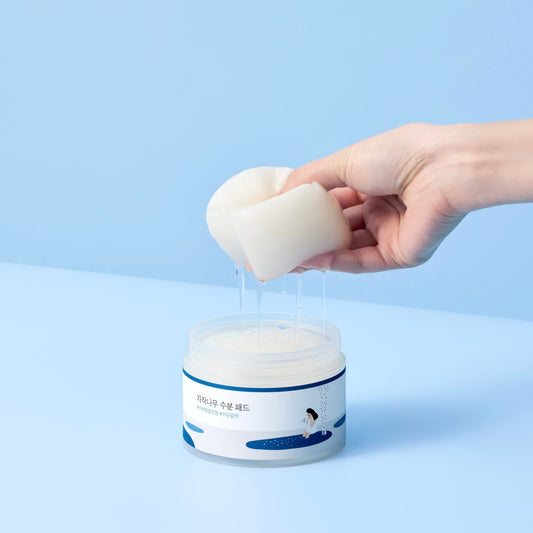Round Lab Birch Juice Moisturizing Toner Pads – 80 unidades (280 ml)