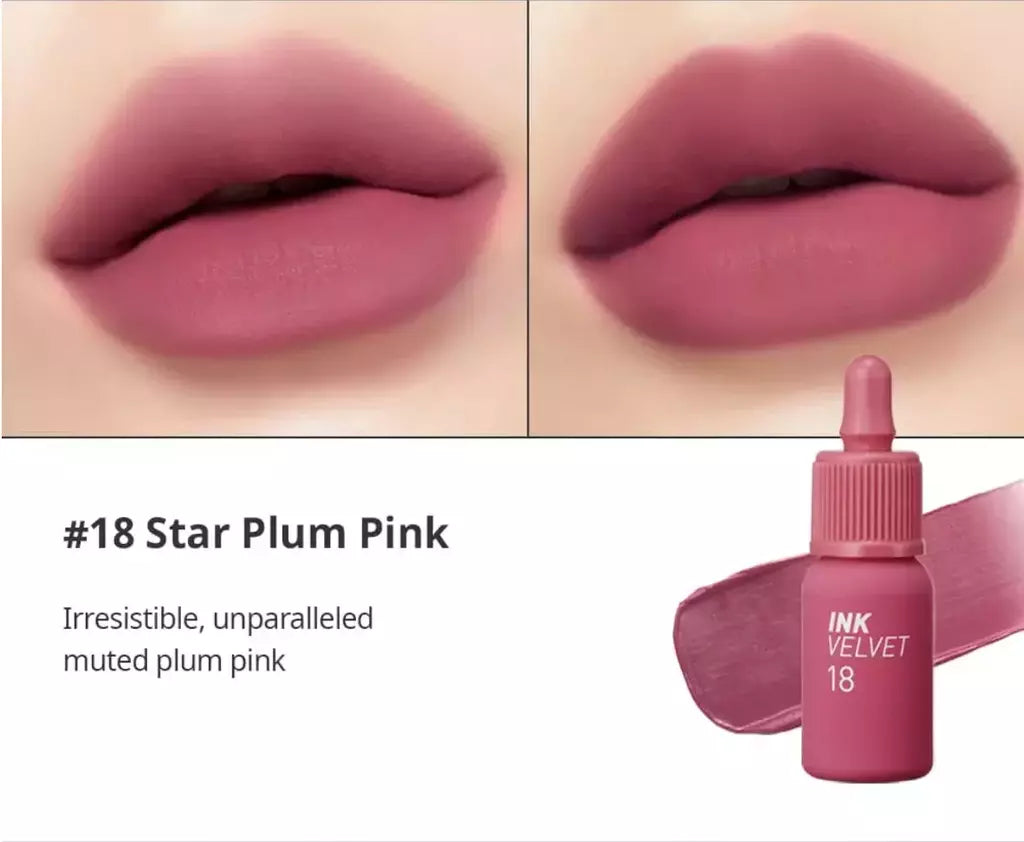 Peripera Ink Velvet Tintas – Tonos Rosas