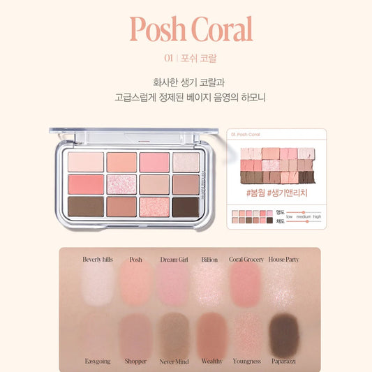 Espoir – Eye Core Palette Posh Coral