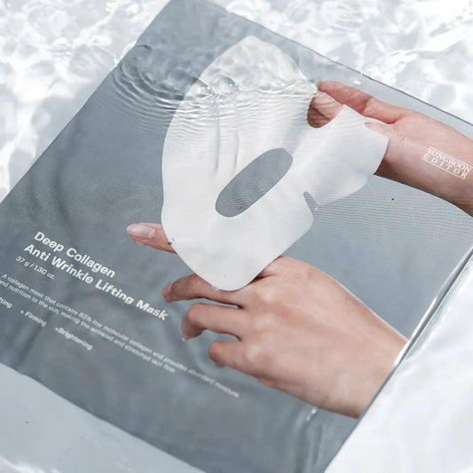 Sungboon Editor Deep Collagen Power Boosting Mask Set (4 mascarillas)