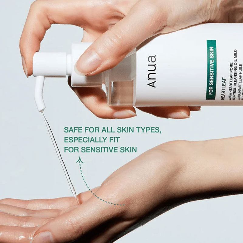 ANUA Pore Cleansing Oil para pieles sensibles