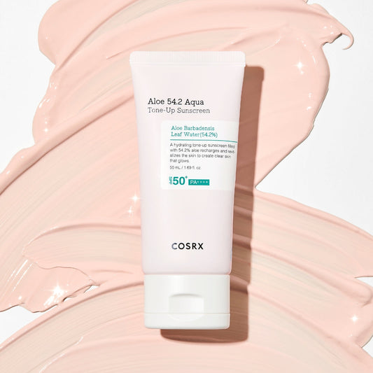 COSRX Aloe 54.2 Aqua Tone-Up Sunscreen SPF 50+ PA++++ – 50 ml