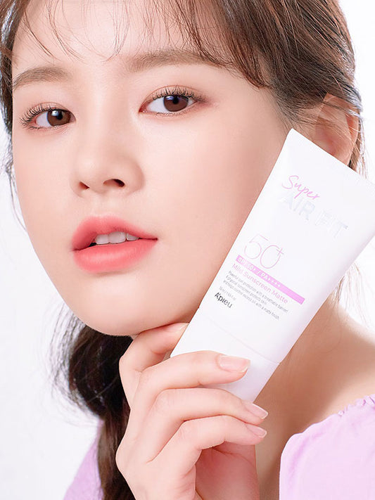 A'PIEU Super Air Fit Mild Sunscreen Matte Ex SPF50+ PA++++ – 50 ml
