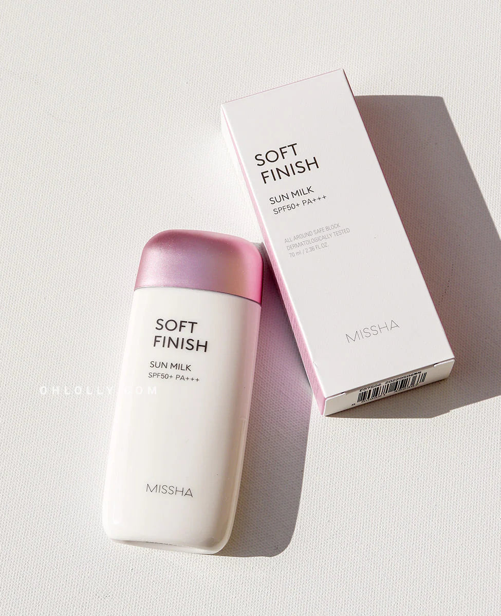 Missha All Around Safe Block Soft Finish Sun Milk (70ml)