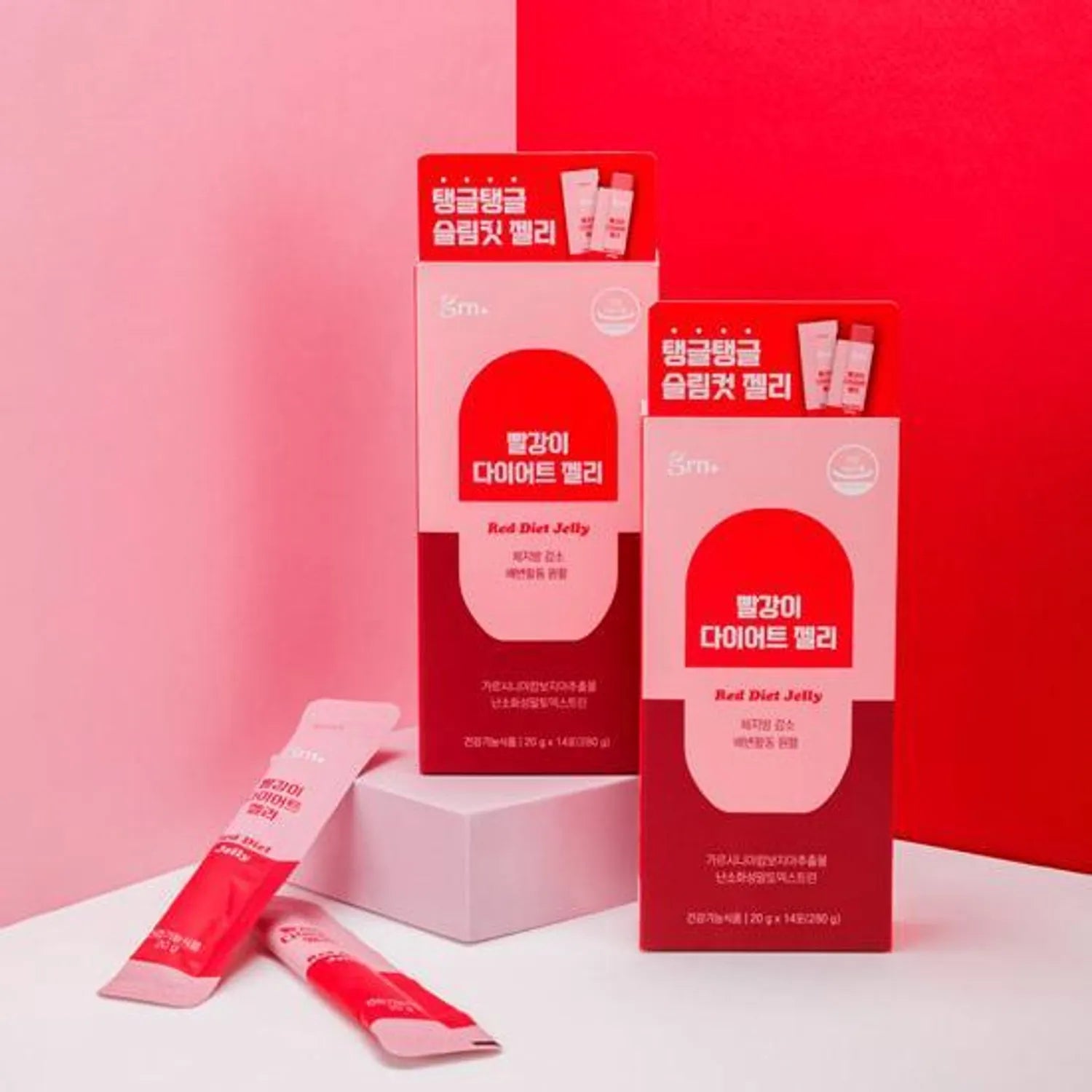 GRN+ Red Diet Jelly – Caja con 14 sticks