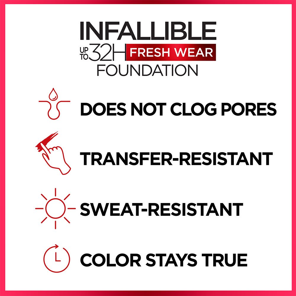 L’Oréal Paris Infallible 32H Fresh Wear con Vitamina C (30ml)