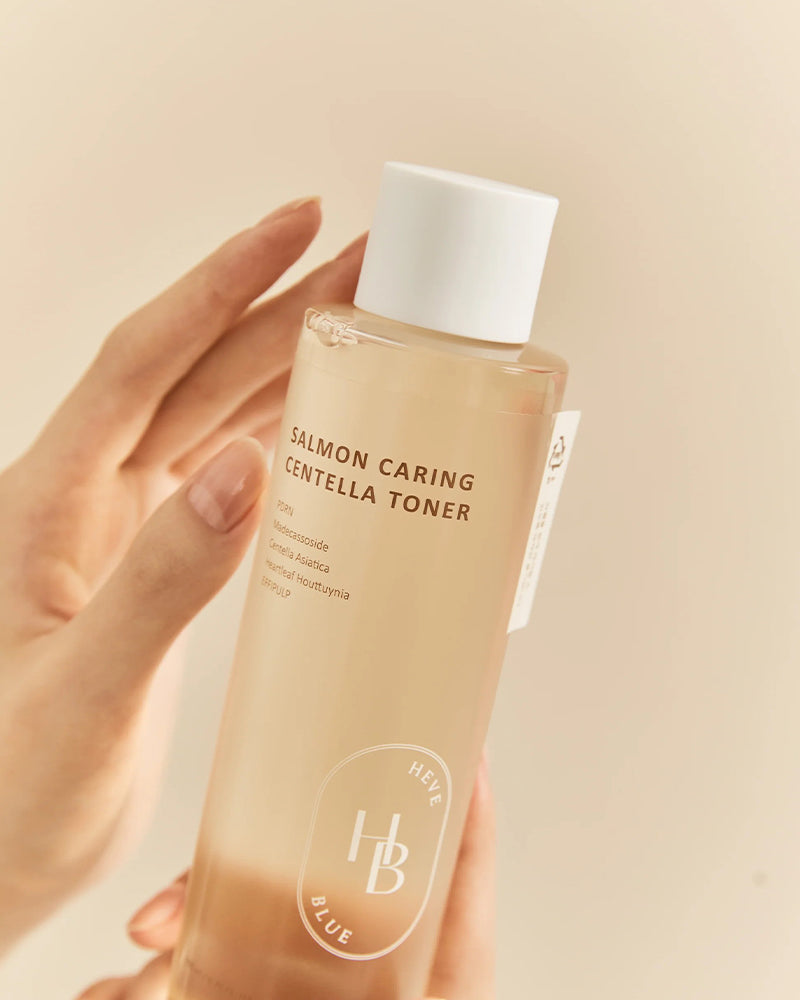 Heveblue Salmon Caring Centella Toner – 200 ml