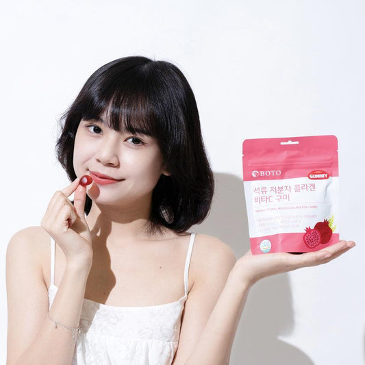 BOTO Pomegranate Collagen + Vitamina C Gummies – 90g (30 días)