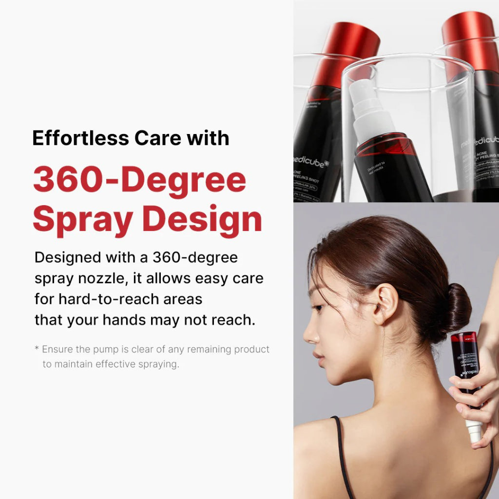 Medicube Red Body Peeling Shot – Spray Exfoliante Corporal