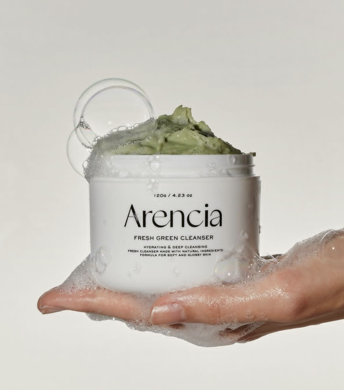 ARENCIA Green Fresh Mochi Cleanser