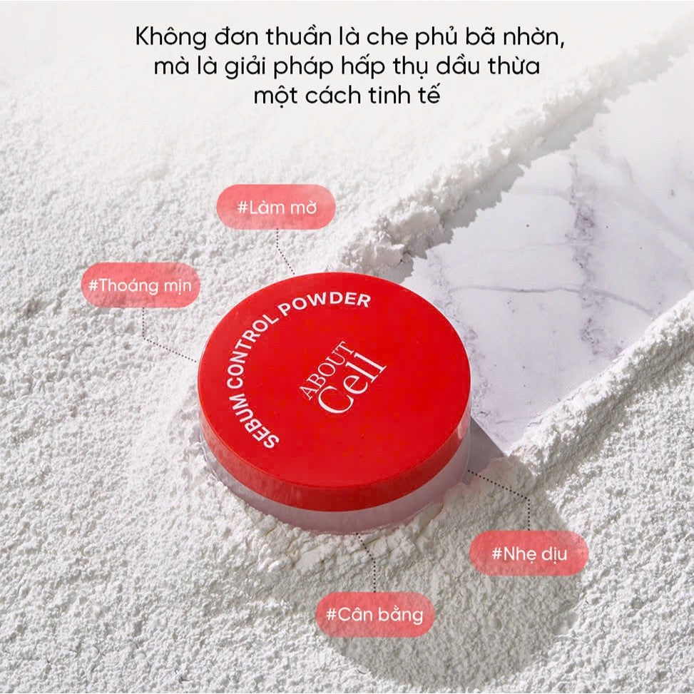 ABOUT CELL – Sebum Control Powder (6 g)