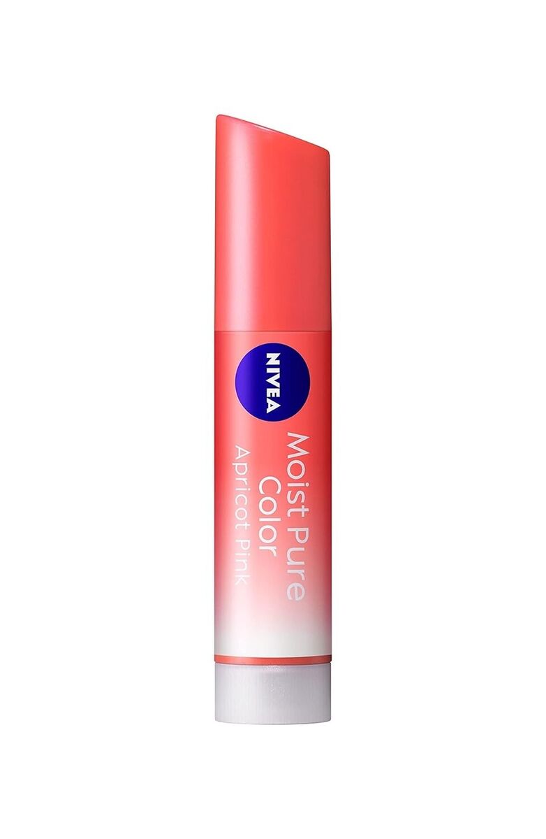 Nivea Japan Moist Pure Color Lip Balm Apricot Pink 2g