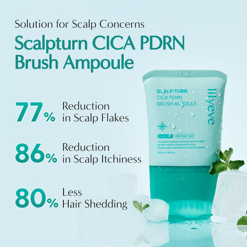 Lilyeve - Scalp:turn Cica PDRN Brush Ampoule Mini (30ml)
