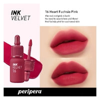 Peripera Ink Velvet Tintas – Tonos Rosas