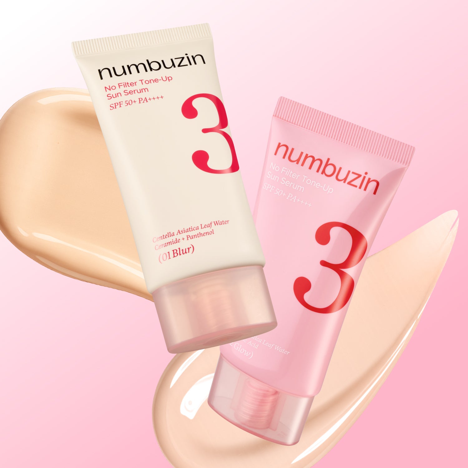 Numbuzin No.3 No Filter Tone Up Sun Serum (50ml)