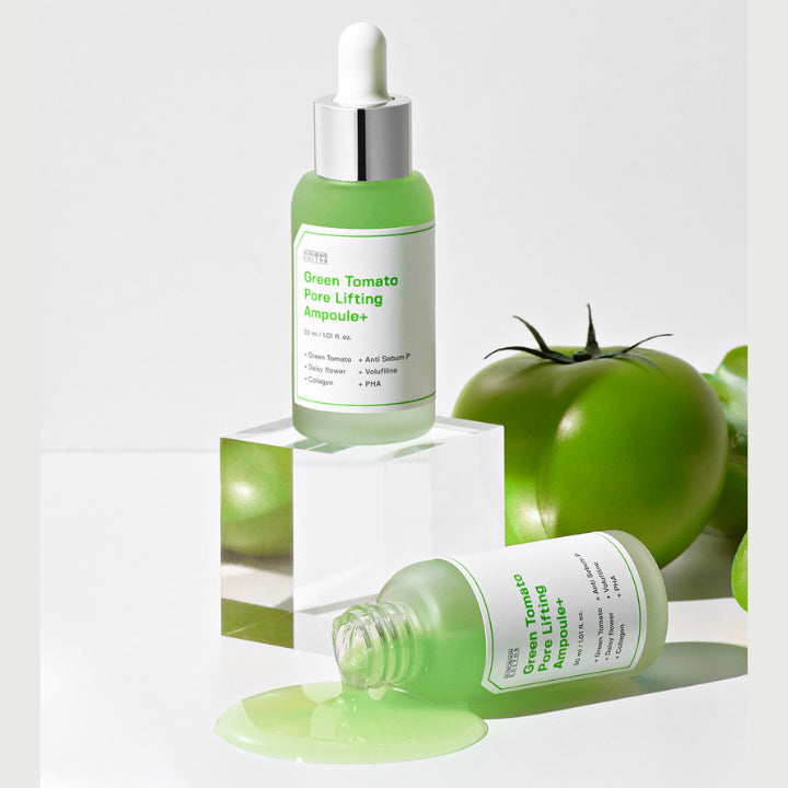 Sungboon Editor Green Tomato Pore Lifting Ampoule 30ml | Suero Coreano Reductor de Poros
